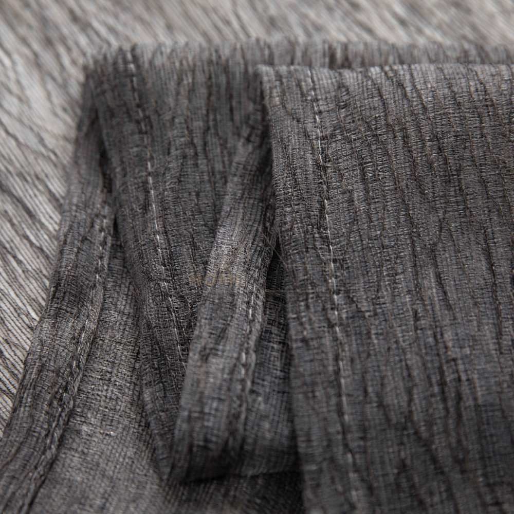 Line - Κουρτίνα Ημιδιάφανη Μαύρη Με Τρέσα Υ295ΧΦ270cm 6037-18 Line - Κουρτίνα Ημιδιάφανη Μαύρη Με Τρέσα Υ295ΧΦ270cm 6037-18