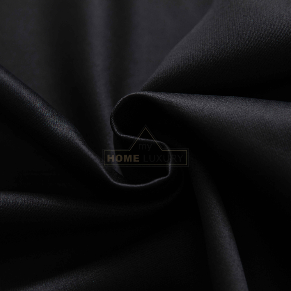 Dellia - Κουρτίνα Σκίασης Μαύρο Με Τρέσα Υ275xΦ270cm 6038-18