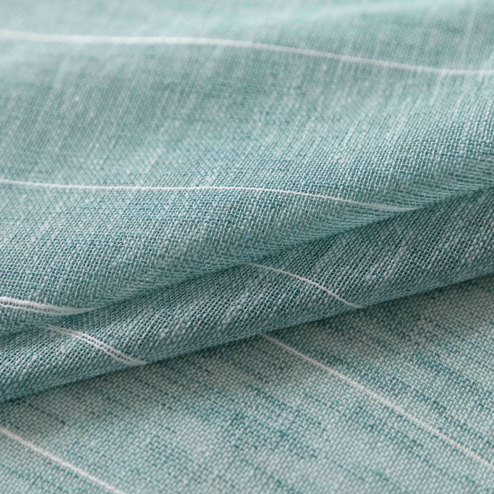 Κουρτίνα Λινή Ημιδιάφανη Μπεζ Μέντα Με Τρέσα Υ290xΦ270cm 6044-5