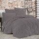 Μονό Σετ Κουβερτοπάπλωμα Softwell ΔΩΡΟ 1 Μαξιλαροθήκη Σκούρο Γκρι 160X220 SFQ831-DGREY-1-S