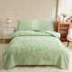 Μονό Σετ Κουβερτοπάπλωμα Softwell ΔΩΡΟ 1 Μαξιλαροθήκη Φιστικί 160X220 SFQ831-GREEN-1-S