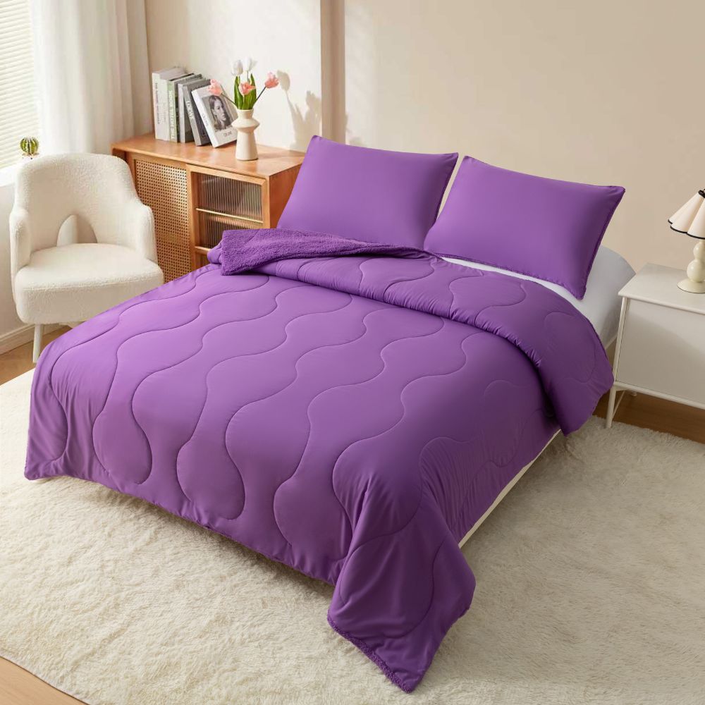 Μονό Σετ Κουβερτοπάπλωμα Softwell ΔΩΡΟ 1 Μαξιλαροθήκη Μωβ 160X220 SFQ831-PURPLE-1-S Μονό Σετ Κουβερτοπάπλωμα Softwell ΔΩΡΟ 1 Μαξιλαροθήκη Μωβ 160X220 SFQ831-PURPLE-1-S