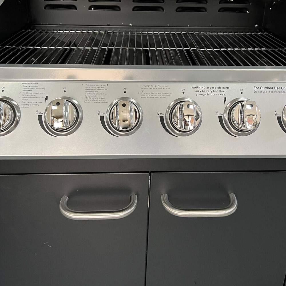 Casanova Ψησταριά Υγραερίου Σχάρας με 6 Εστίες 2.93kW και Πλαϊνό Μάτι KS14050 Casanova Ψησταριά Υγραερίου Σχάρας με 6 Εστίες 2.93kW και Πλαϊνό Μάτι KS14050