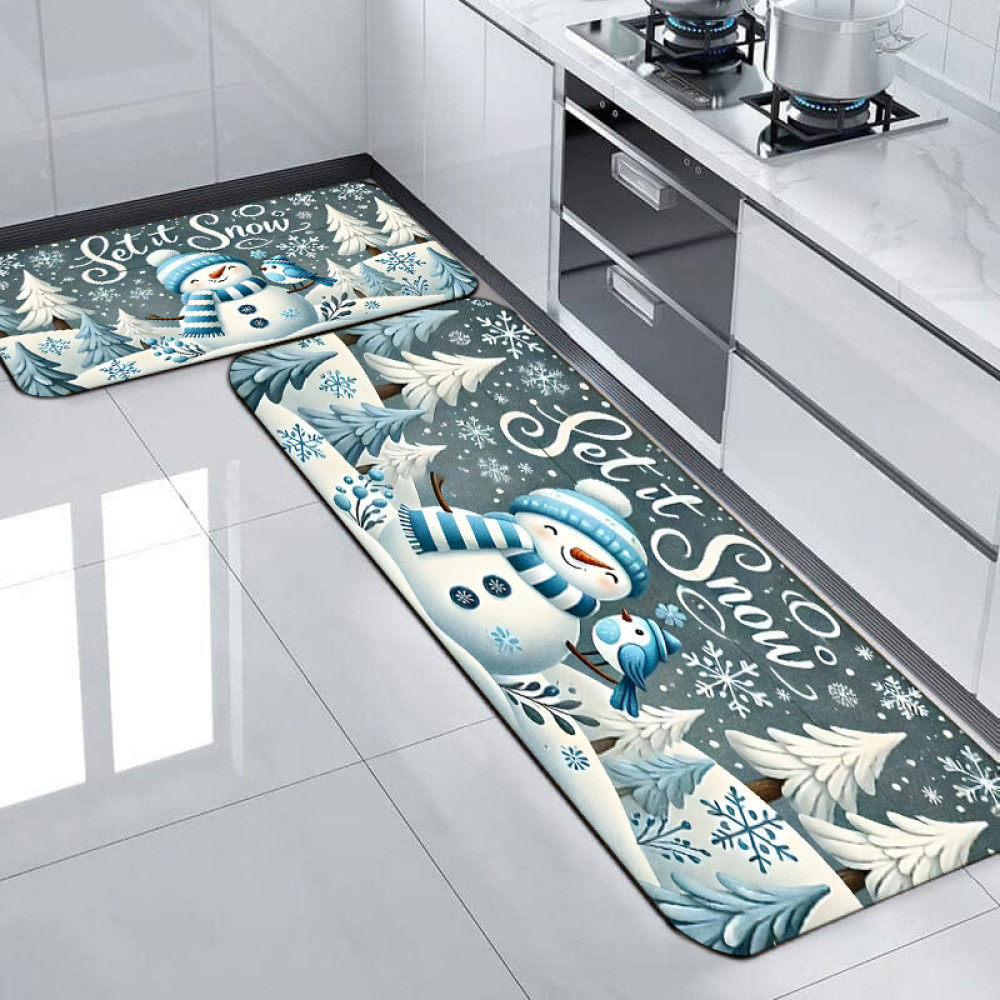 Σετ 2τμχ πατάκια αντιολισθητικά (160x50cm & 80x50cm) CRY50-24