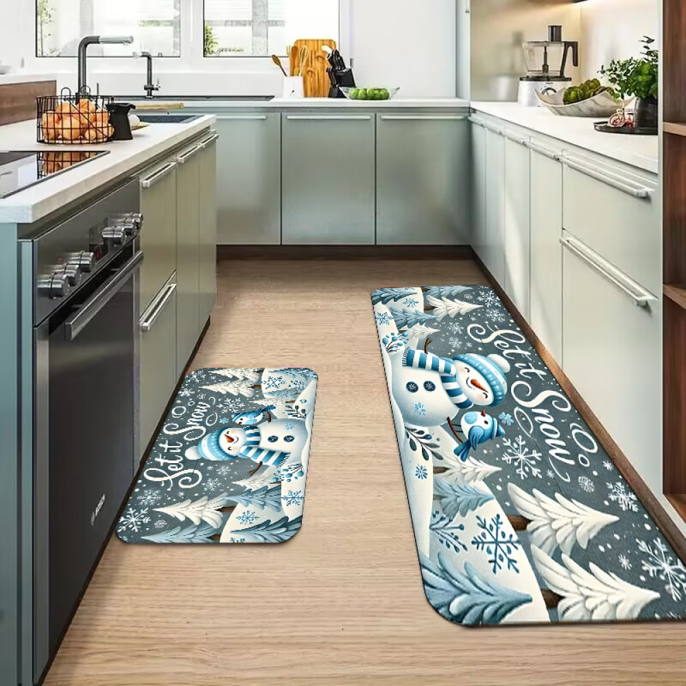 Σετ 2τμχ πατάκια αντιολισθητικά (160x50cm & 80x50cm) CRY50-24