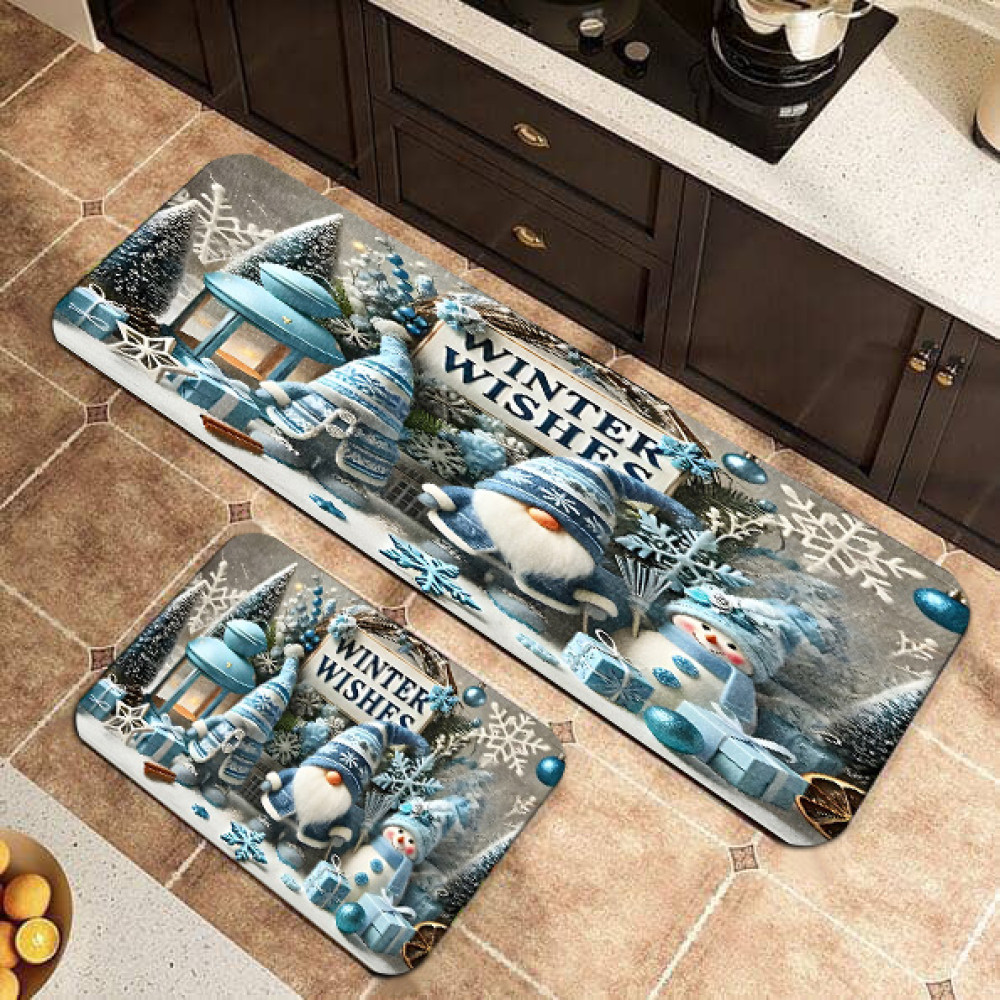 Σετ 2τμχ πατάκια αντιολισθητικά (160x50cm & 80x50cm) CRY50-23