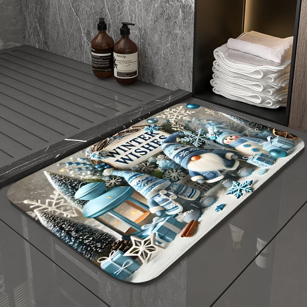 Σετ 2τμχ πατάκια αντιολισθητικά (160x50cm & 80x50cm) CRY50-23