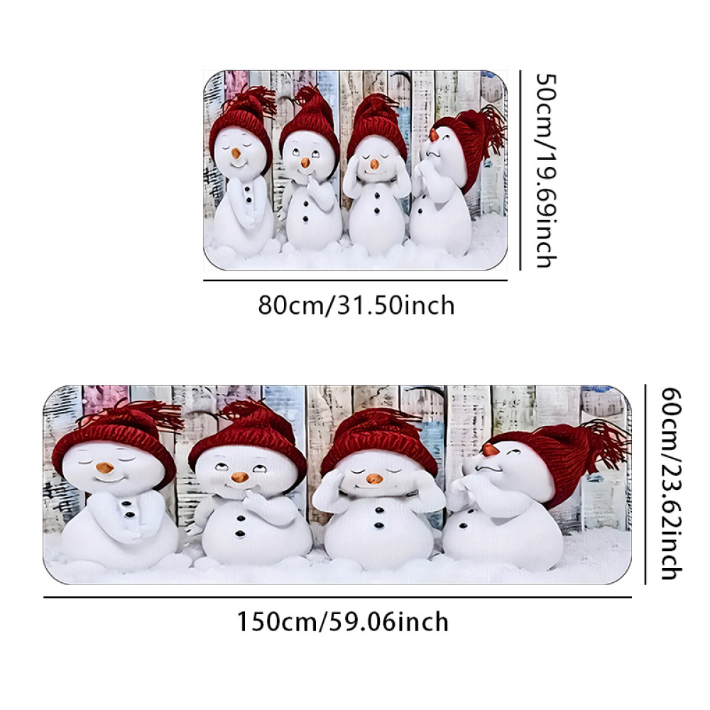 Σετ 2τμχ πατάκια αντιολισθητικά (160x50cm & 80x50cm) CRY50-11