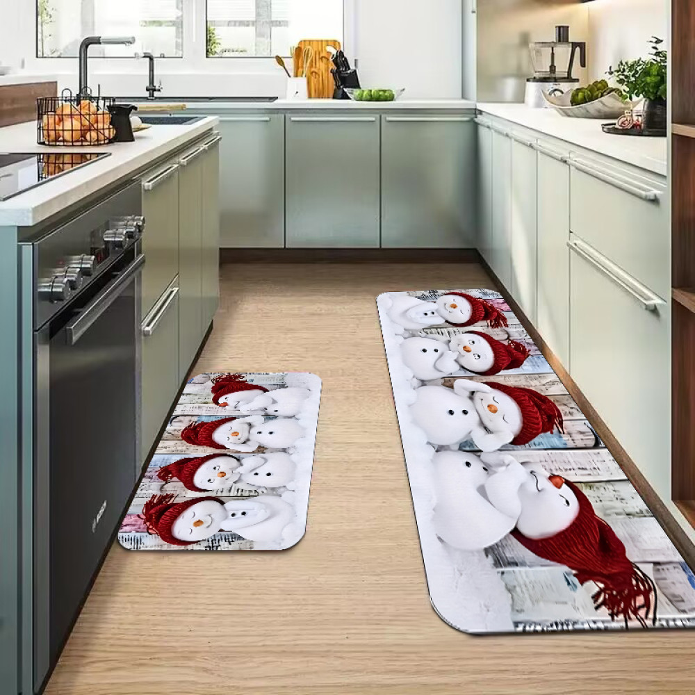 Σετ 2τμχ πατάκια αντιολισθητικά (160x50cm & 80x50cm) CRY50-11