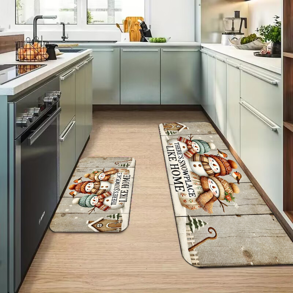 Σετ 2τμχ πατάκια αντιολισθητικά (160x50cm & 80x50cm) CRY50-12