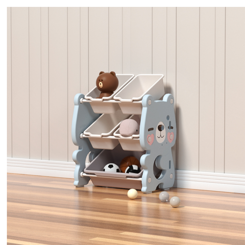 Πλαστική Βιβλιοθήκη Cute Bear Μπλε SN-QD003-BLU Πλαστική Βιβλιοθήκη Cute Bear Μπλε SN-QD003-BLU