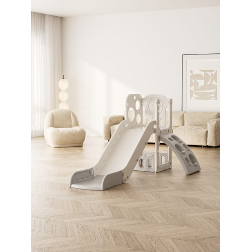 Πλαστική Τσουλήθρα με Σκαλοπάτια Γκρι HT-QD007-GREY Πλαστική Τσουλήθρα με Σκαλοπάτια Γκρι HT-QD007-GREY