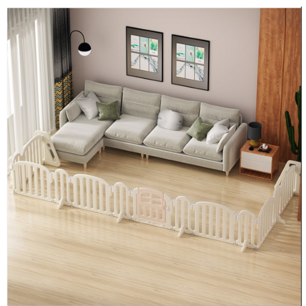 648 cm Πλαστικός Φράχτης DYI Λευκός QD057-WH 648 cm Πλαστικός Φράχτης DYI Λευκός QD057-WH