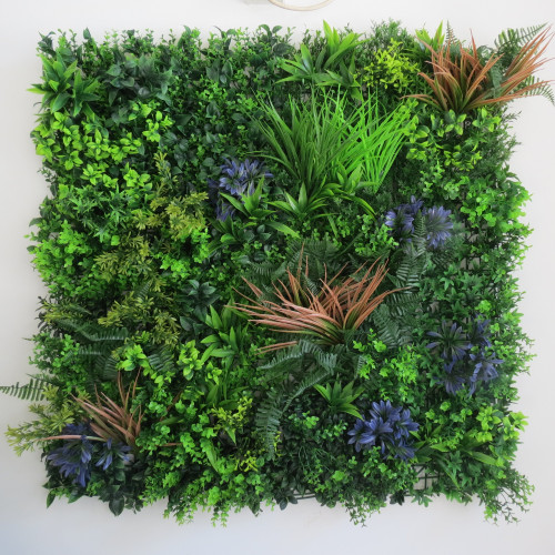 Πάνελ Φυλλωσιάς Διακοσμητικό – Τεχνητός Φράχτης Πρασίνου για Εξωτερικούς & Εσωτερικούς Χώρους 1X1M YM-1975