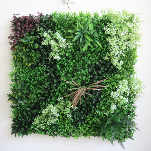 Πάνελ Φυλλωσιάς Διακοσμητικό – Τεχνητός Φράχτης Πρασίνου για Εξωτερικούς & Εσωτερικούς Χώρους 1X1M YM-1995