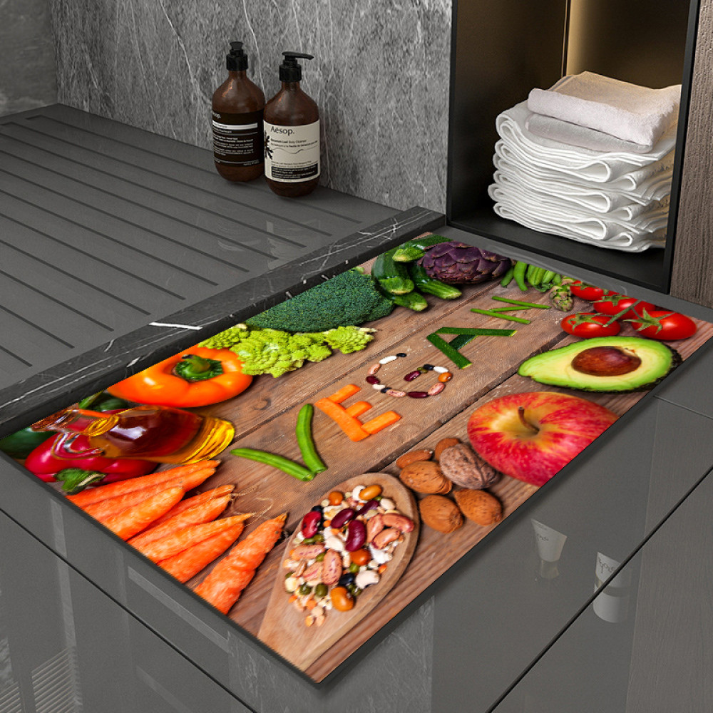 Σετ 2τμχ πατάκια αντιολισθητικά (160x50cm & 80x50cm) PAT-001