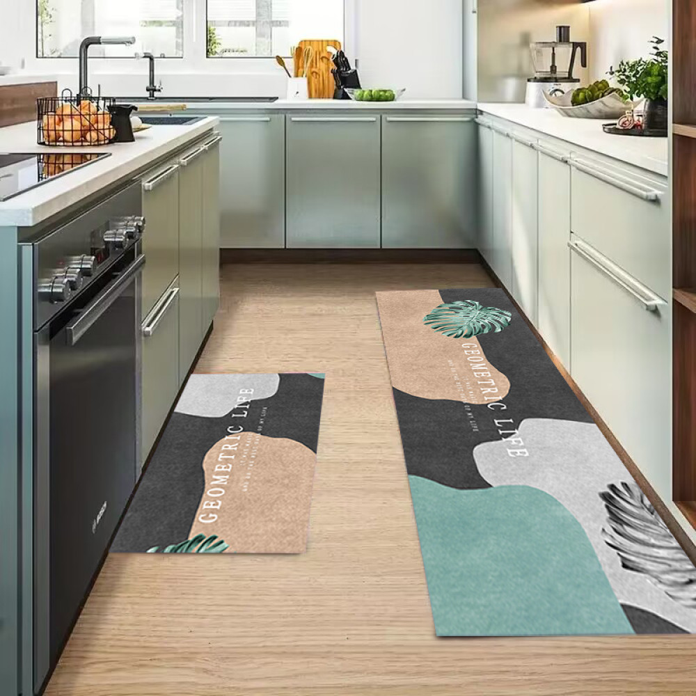 Σετ 2τμχ πατάκια αντιολισθητικά (160x50cm & 80x50cm) CRY50-36