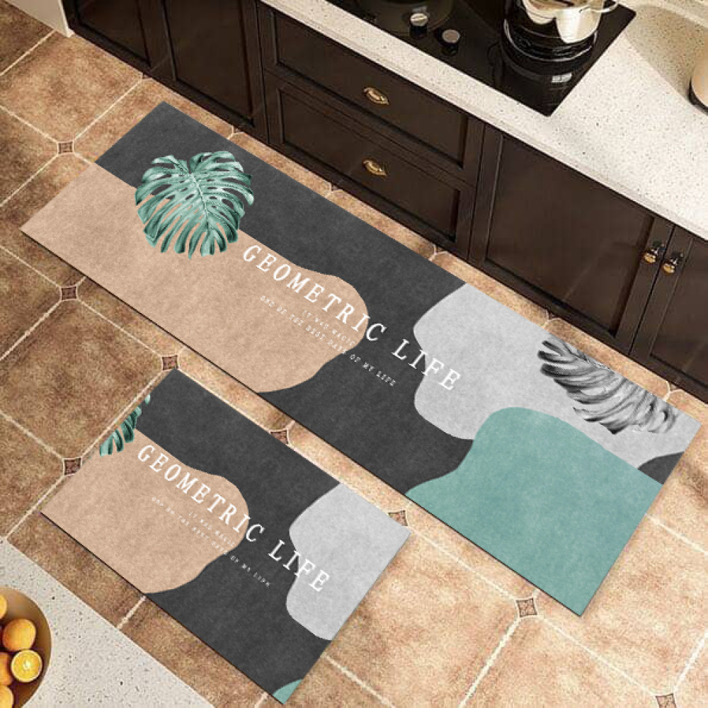 Σετ 2τμχ πατάκια αντιολισθητικά (160x50cm & 80x50cm) CRY50-36