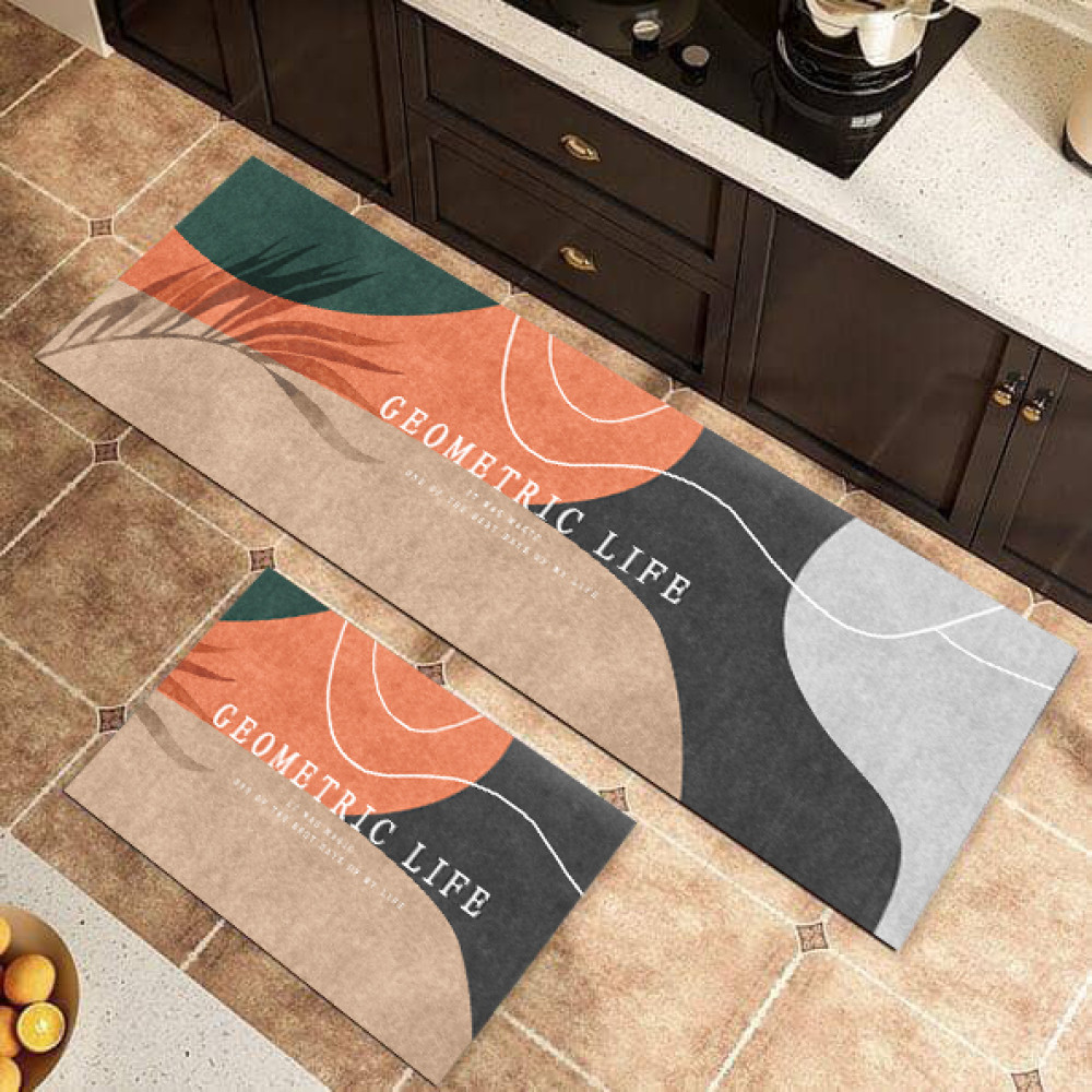 Σετ 2τμχ πατάκια αντιολισθητικά (160x50cm & 80x50cm) CRY50-37