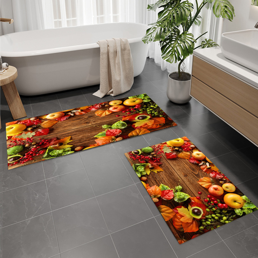 Σετ 2τμχ πατάκια αντιολισθητικά (160x50cm & 80x50cm) PAT-013