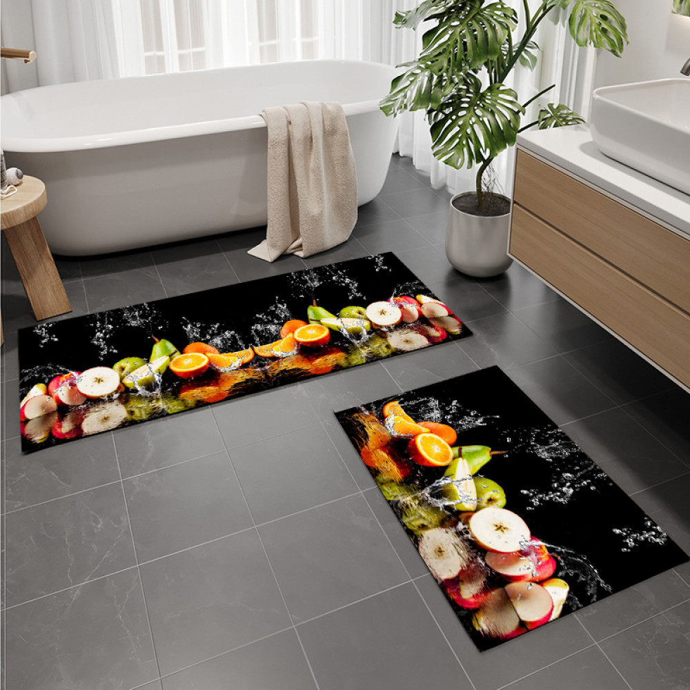 Σετ 2τμχ πατάκια αντιολισθητικά (160x50cm & 80x50cm) PAT-016