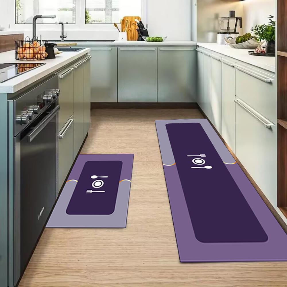 Σετ 2τμχ πατάκια αντιολισθητικά (160x50cm & 80x50cm) PAT-033