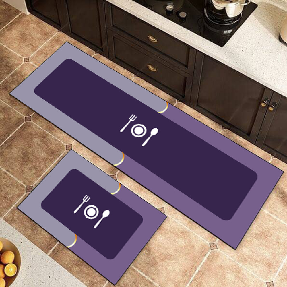 Σετ 2τμχ πατάκια αντιολισθητικά (160x50cm & 80x50cm) PAT-033