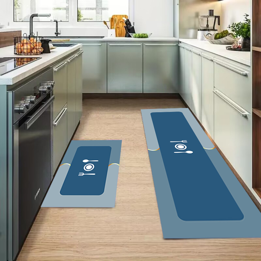 Σετ 2τμχ πατάκια αντιολισθητικά (160x50cm & 80x50cm) PAT-034