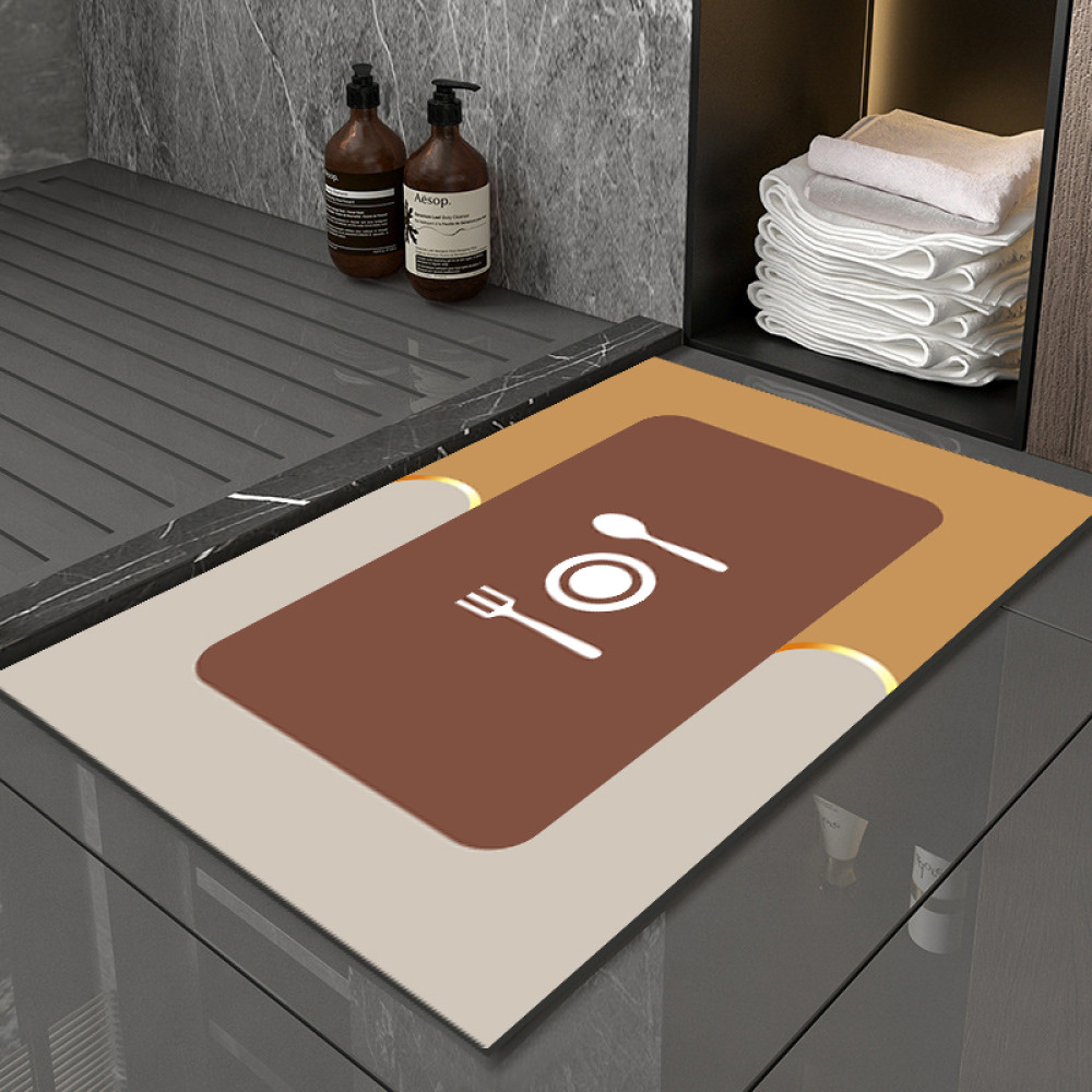 Σετ 2τμχ πατάκια αντιολισθητικά (160x50cm & 80x50cm) PAT-035