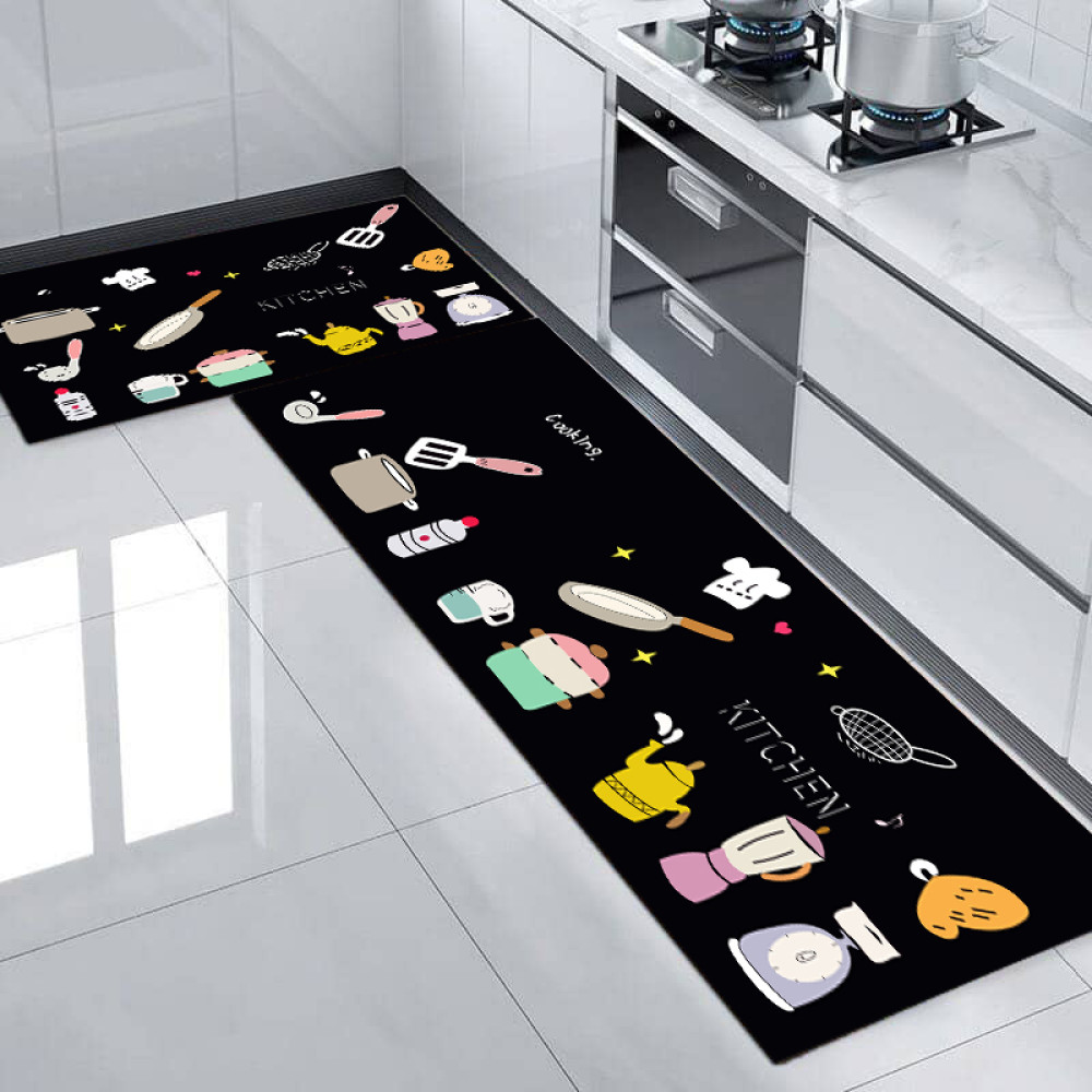 Σετ 2τμχ πατάκια αντιολισθητικά (160x50cm & 80x50cm) PAT-039