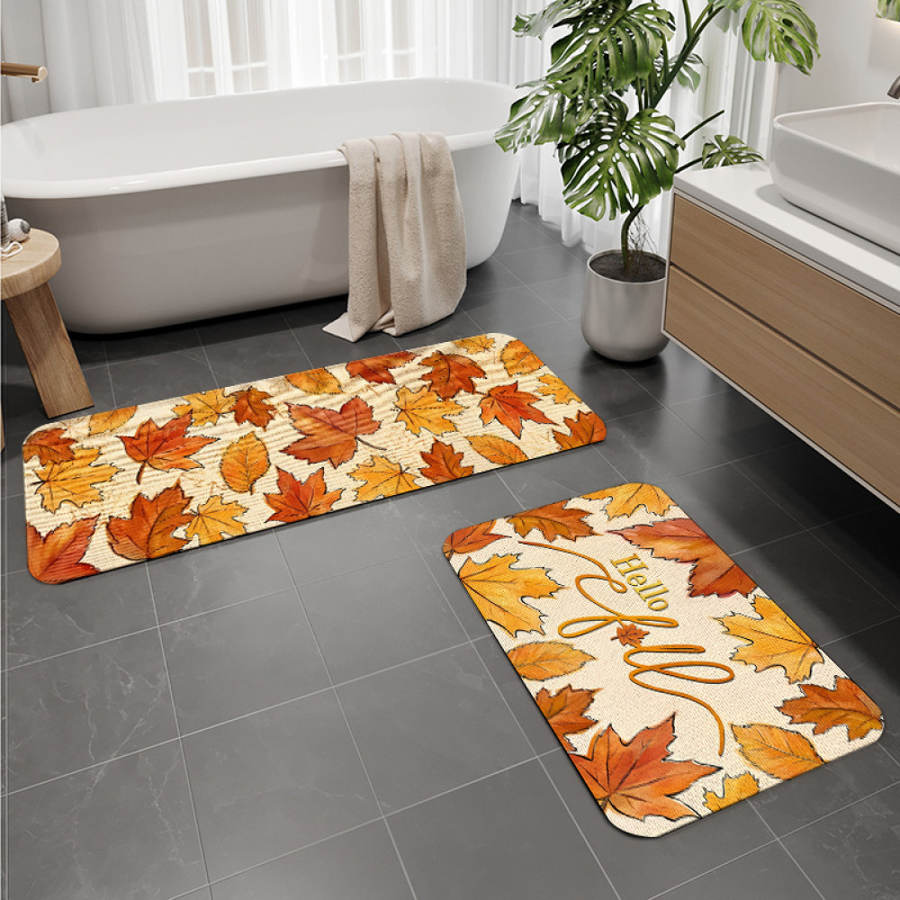 Σετ 2τμχ πατάκια αντιολισθητικά (150x60cm & 80x50cm) CRY50-13