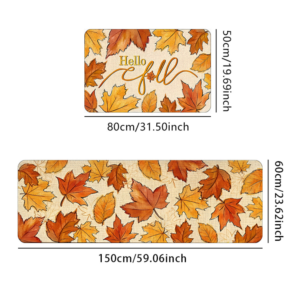 Σετ 2τμχ πατάκια αντιολισθητικά (150x60cm & 80x50cm) CRY50-13