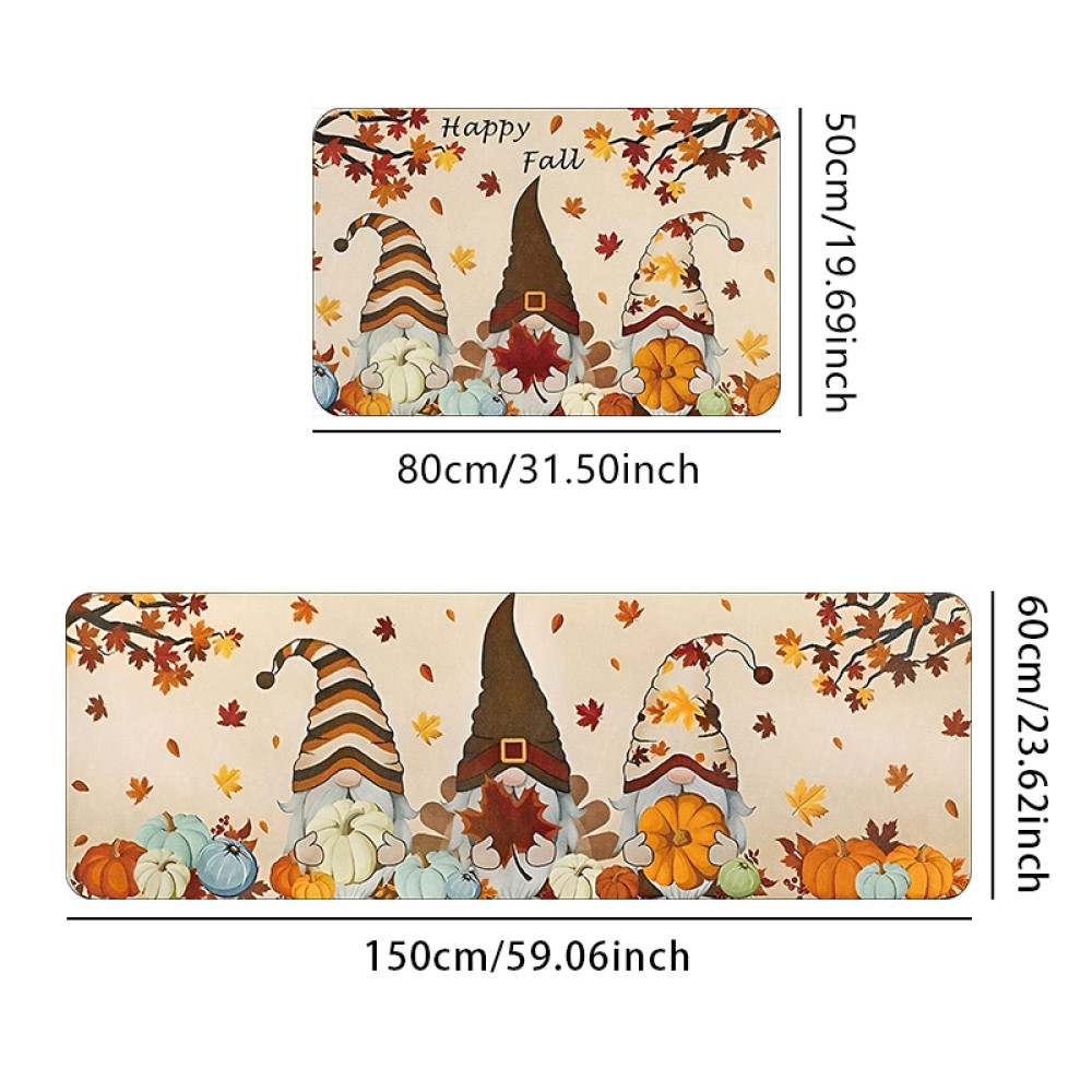 Σετ 2τμχ πατάκια αντιολισθητικά (150x60cm & 80x50cm) CRY50-15