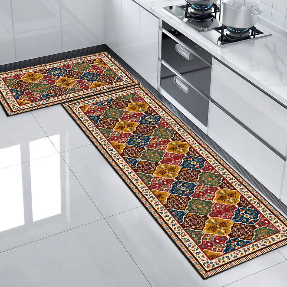 Σετ 2τμχ πατάκια αντιολισθητικά (150x60cm & 80x50cm) CRY50-20