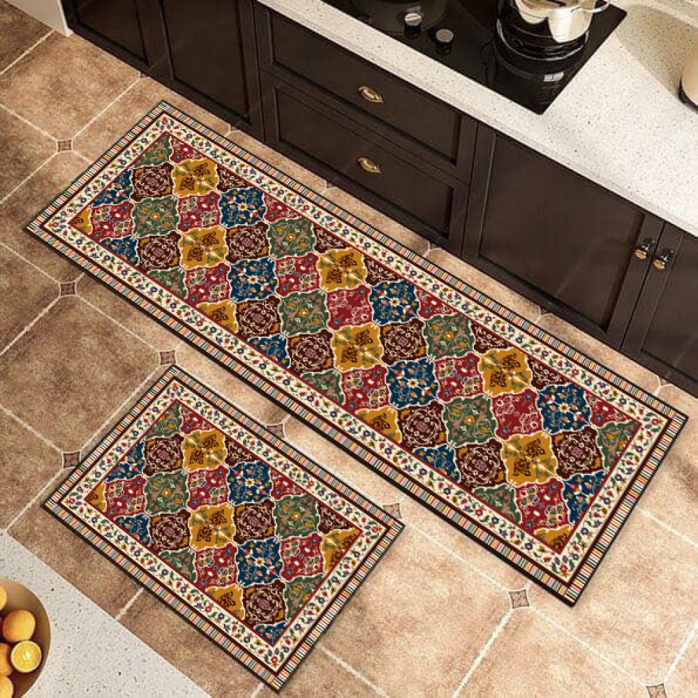 Σετ 2τμχ πατάκια αντιολισθητικά (150x60cm & 80x50cm) CRY50-20