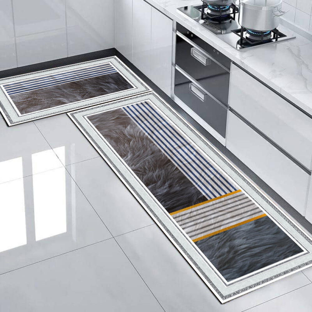 Σετ 2τμχ πατάκια αντιολισθητικά (150x60cm & 80x50cm) CRY50-21