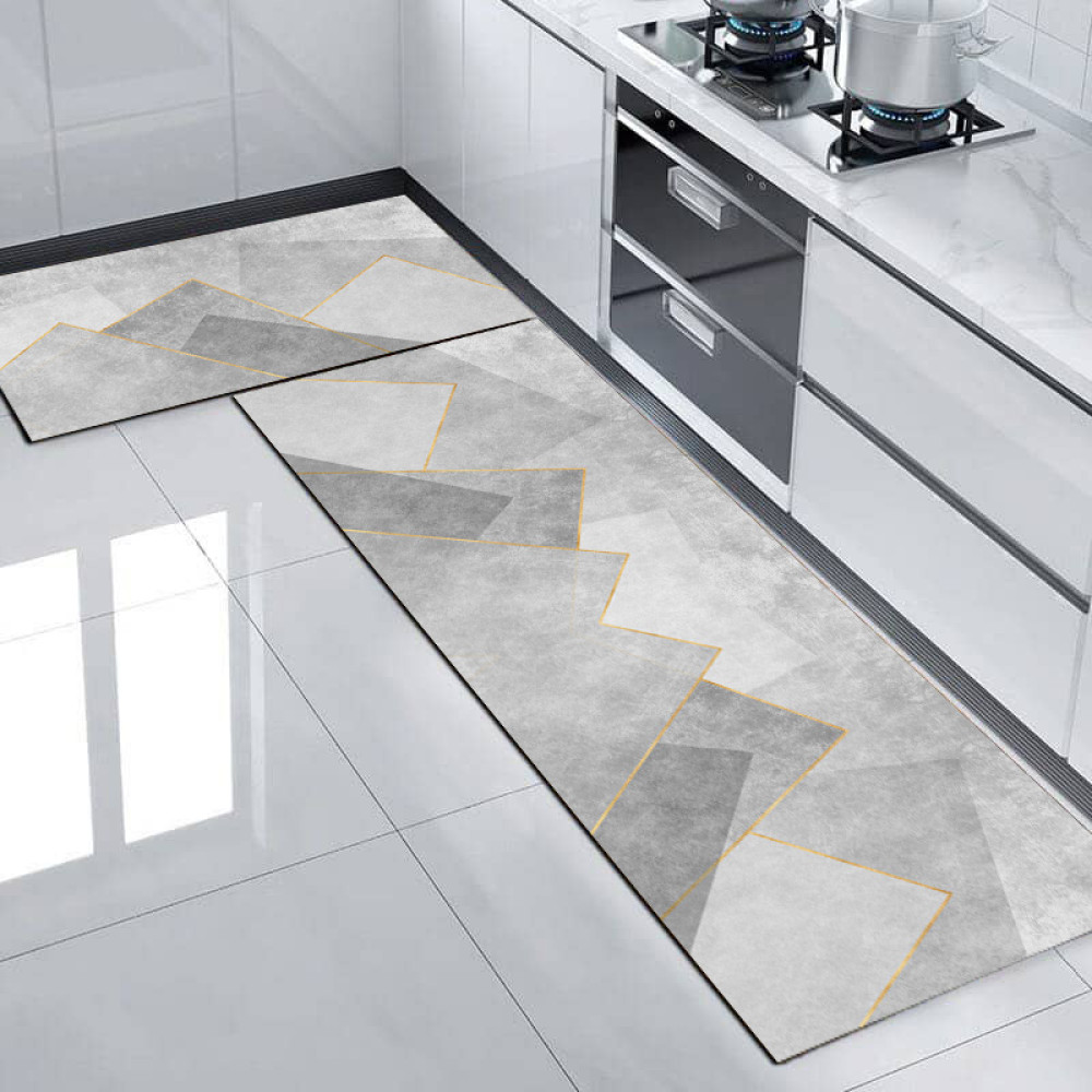 Σετ 2τμχ πατάκια αντιολισθητικά (150x60cm & 80x50cm) CRY100-9