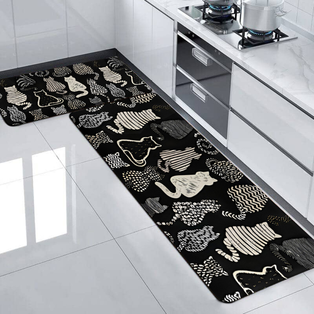 Σετ 2τμχ πατάκια αντιολισθητικά (150x60cm & 80x50cm) CRY100-5