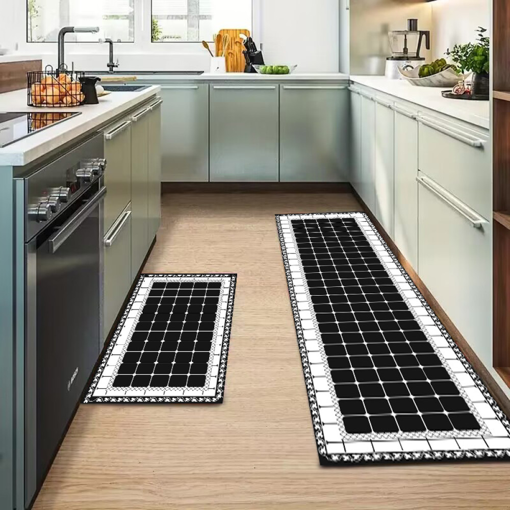 Σετ 2τμχ πατάκια αντιολισθητικά (150x60cm & 80x50cm) CRY100-6