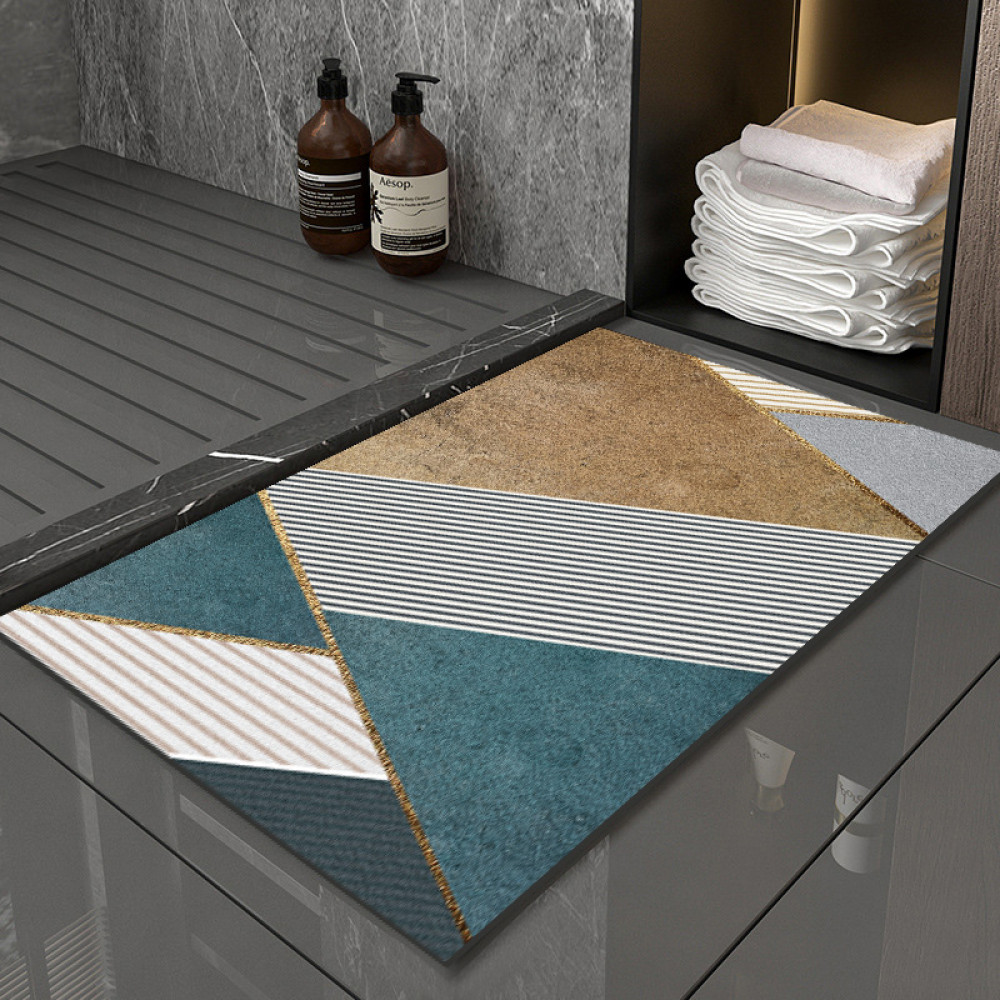 Σετ 2τμχ πατάκια αντιολισθητικά (150x60cm & 80x50cm) CRY100-4