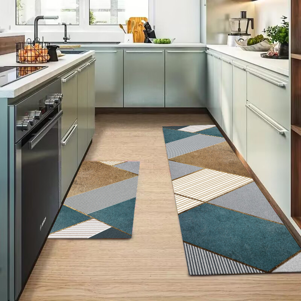 Σετ 2τμχ πατάκια αντιολισθητικά (150x60cm & 80x50cm) CRY100-4