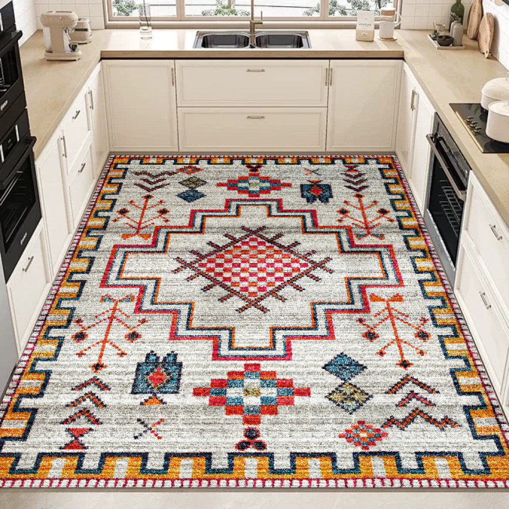 Σετ 3τμχ Χαλάκια κουζίνας αντιολισθητικά Crystal Velvet (1*120x180 & 2*50x80) CIL-14