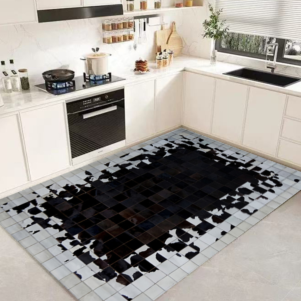 Σετ 3τμχ Χαλάκια κουζίνας αντιολισθητικά Crystal Velvet (1*120x180 & 2*50x80) CIL-15