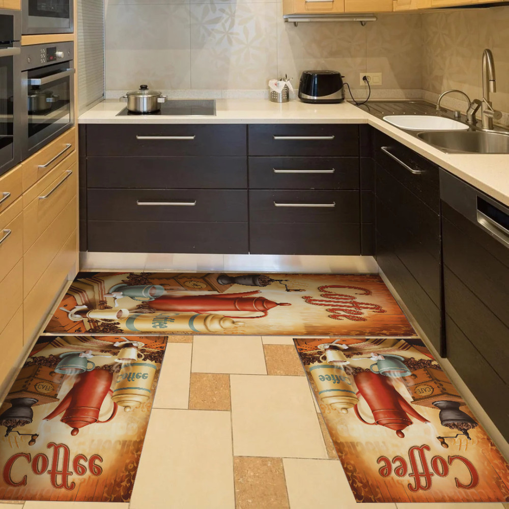 Σετ 3τμχ Χαλάκια κουζίνας αντιολισθητικά Crystal Velvet (1*120x180 & 2*50x80) CIL-20