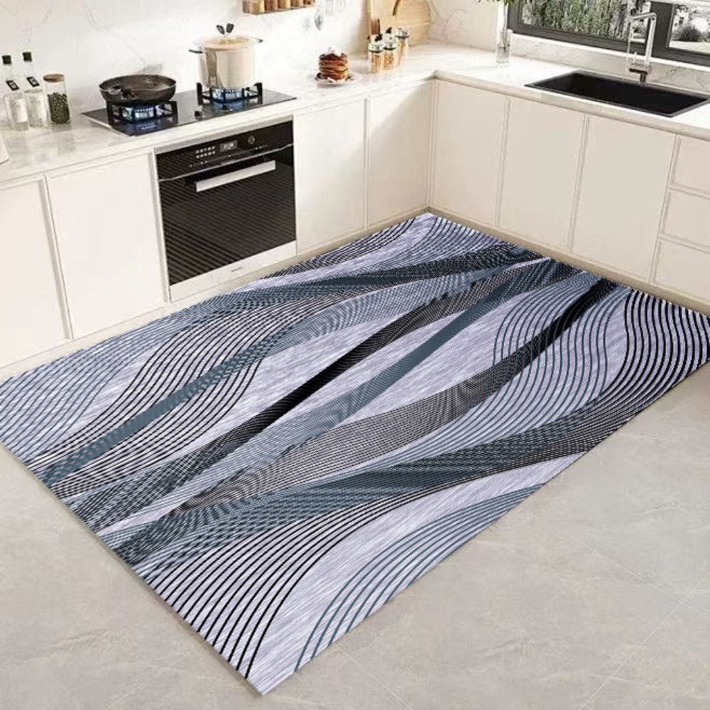 Σετ 3τμχ Χαλάκια κουζίνας αντιολισθητικά Crystal Velvet (1*120x180 & 2*50x80) CIL-21