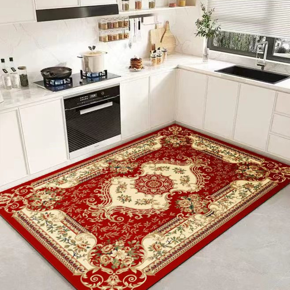 Σετ 3τμχ Χαλάκια κουζίνας αντιολισθητικά Crystal Velvet (1*120x180 & 2*50x80) CIL-24