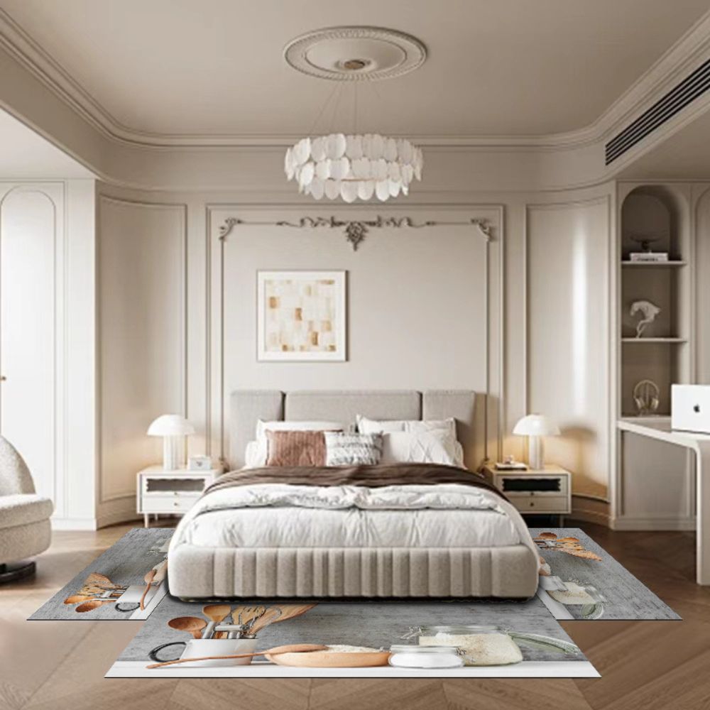Σετ 3τμχ Χαλάκια κουζίνας αντιολισθητικά Crystal Velvet (1*120x180 & 2*50x80) CIL-6