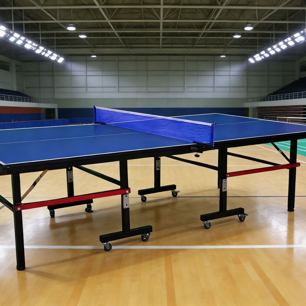 Επαγγελματικό Τραπέζι Ping Pong με Επιφάνεια 28mm Density Board (MDF) και Μεταλλικά Πόδια – 274x152x76cm TABLE-12