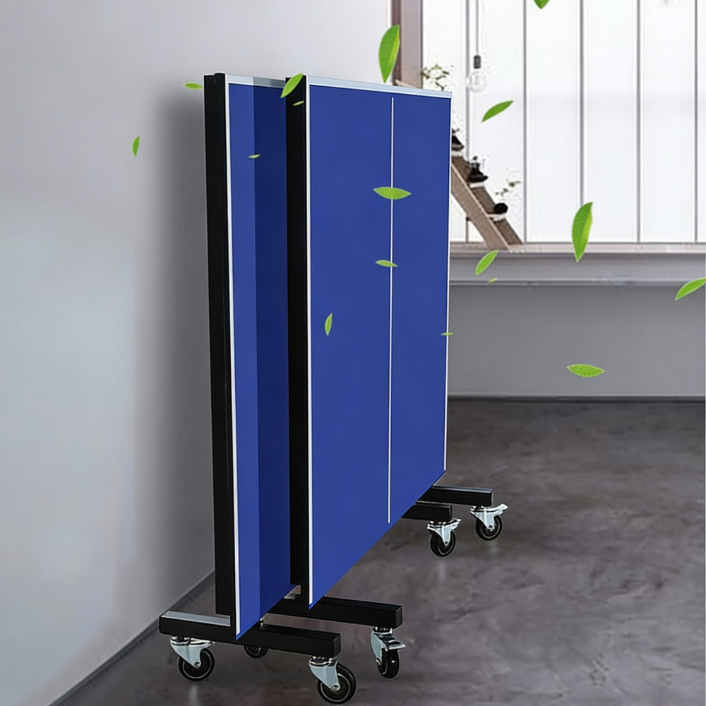 Επαγγελματικό Τραπέζι Ping Pong με Επιφάνεια 28mm Density Board (MDF) και Μεταλλικά Πόδια – 274x152x76cm TABLE-12