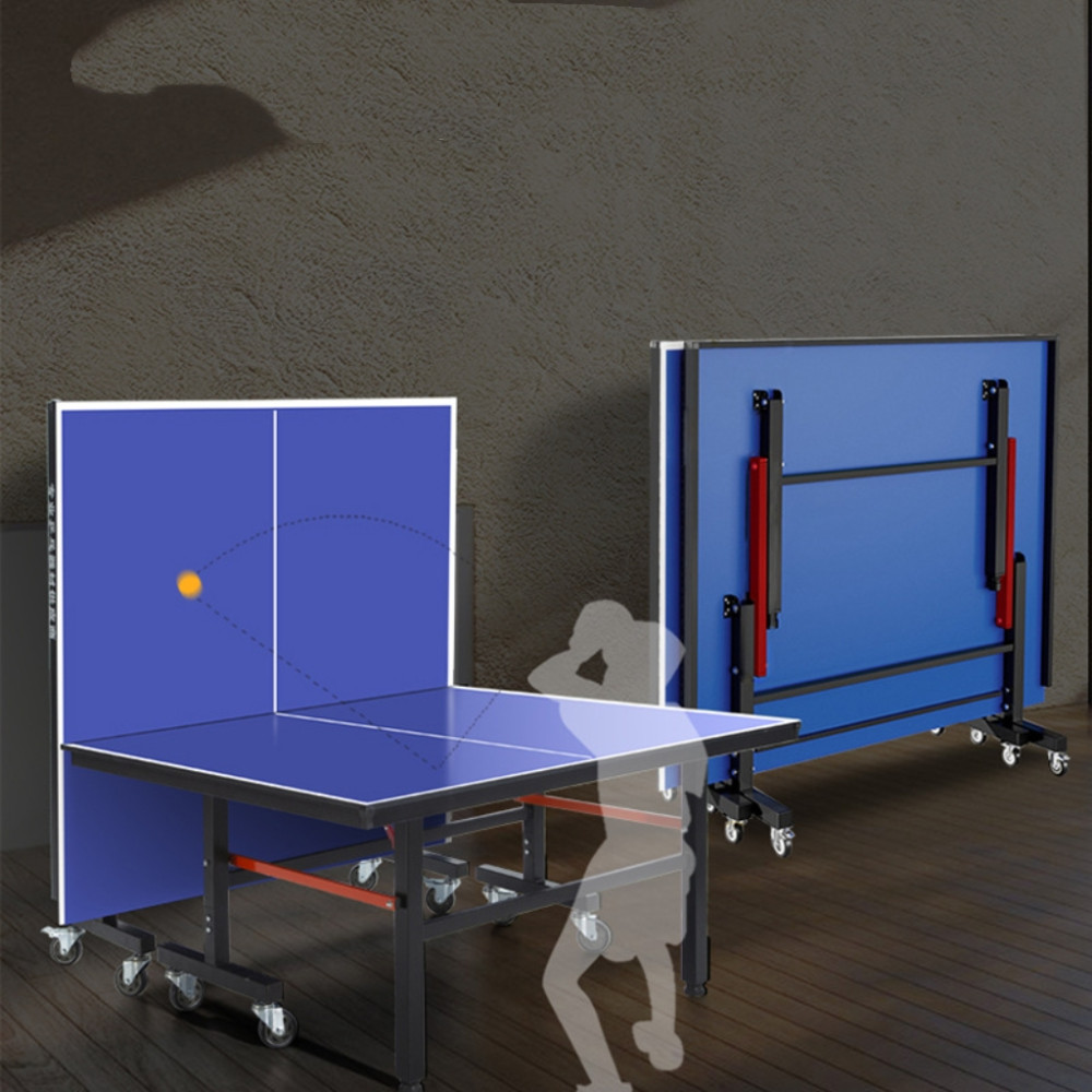 Επαγγελματικό Τραπέζι Ping Pong με Επιφάνεια 28mm Density Board (MDF) και Μεταλλικά Πόδια – 274x152x76cm TABLE-12